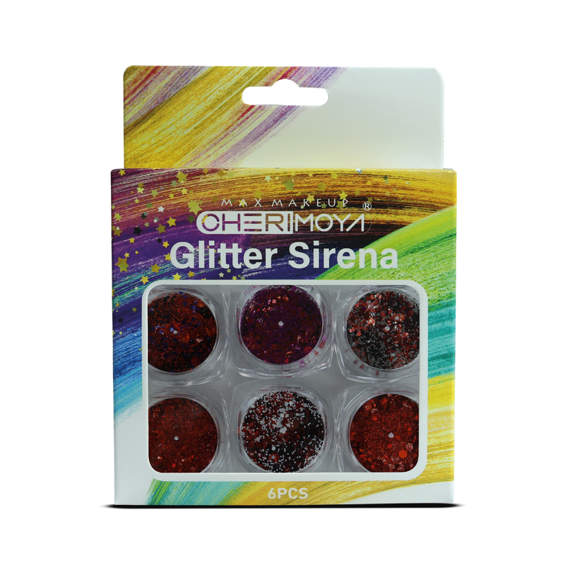 Glitter Sirena x 6u -05 Cherimoya