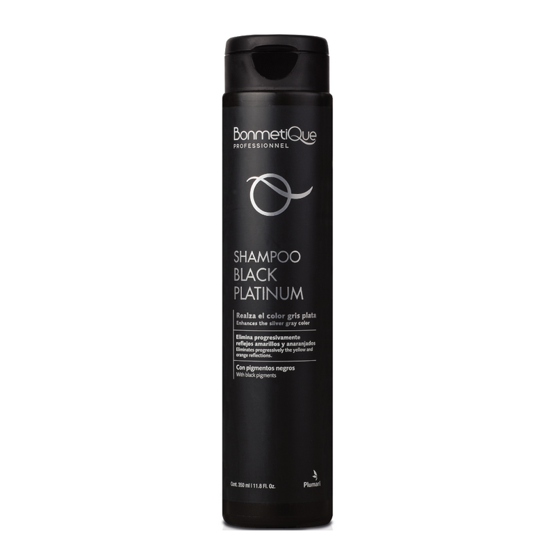 Shampoo Black Platinum Bonmetique x 350 ml