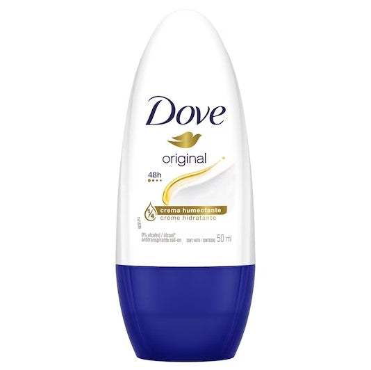 Desodorante Antitranspirante Roll On Original Dove 50ml