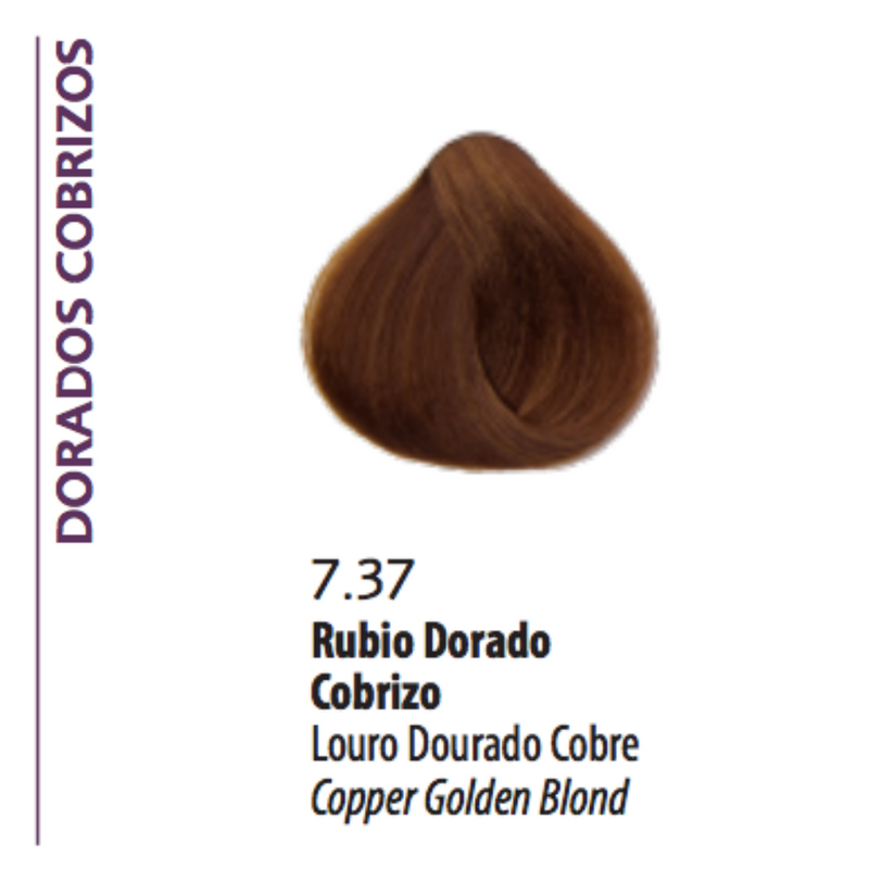 Coloracion Jalea Bonmetique 7.37 Rubio Dorado Cobrizox 50 ml