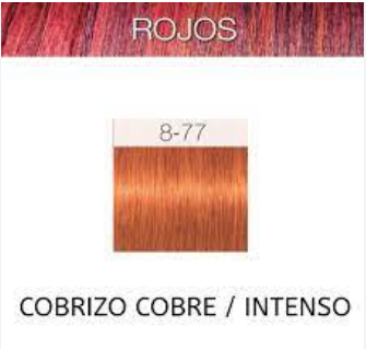 Coloracion Igora Royal 8-77 Rojos Rubio Claro Cobrizo Intenso 60 ml