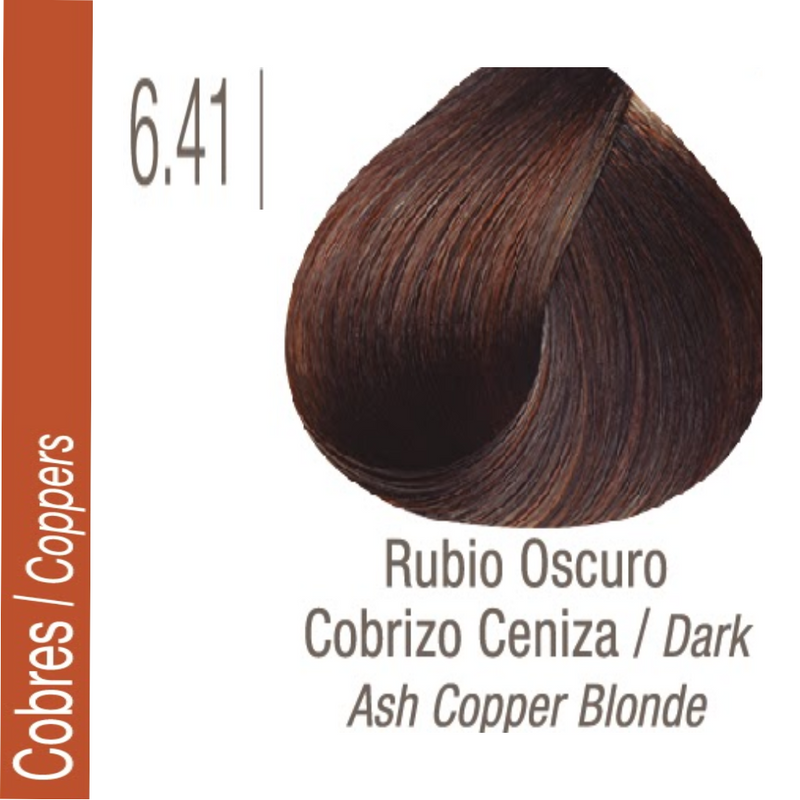 Coloracion Issue Profesional Nº 6.41 Cobres Rubio Oscuro Cobrizo Ceniza 70 gr