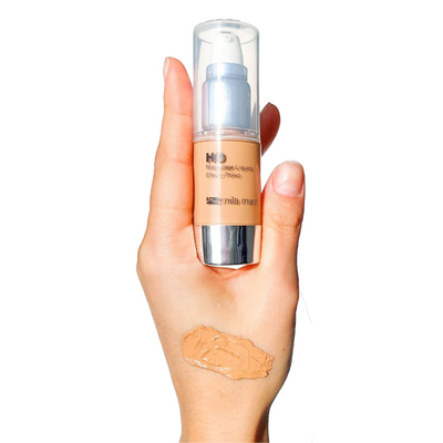 Maquillaje Liquido Efecto Polvo HD Con Dosificador -1860/02 Dorado