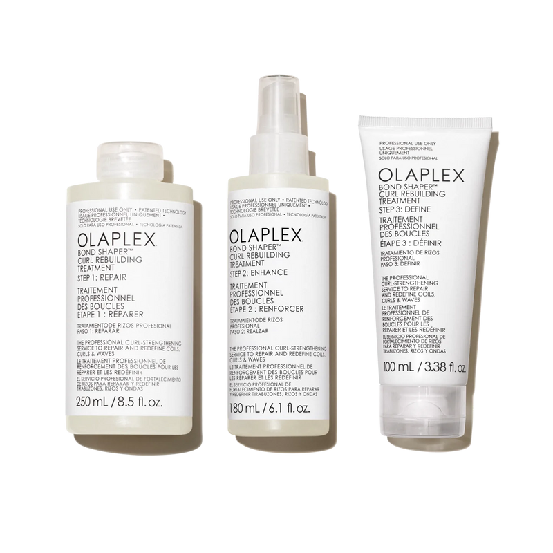 Set de tratamiento para cabello rizado Bond Shaper Olaplex