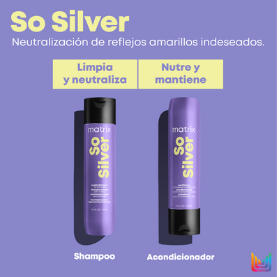 Shampoo So Silver 300ml Matrix Total Results