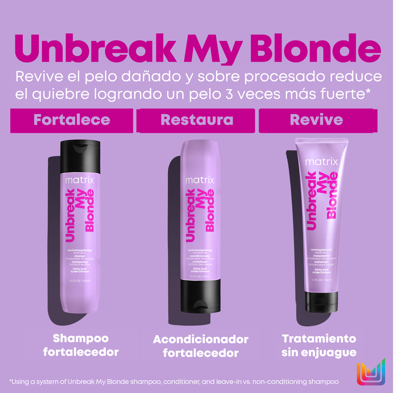 Leave In Unbreak My Blonde 150ml Matrix Total Results