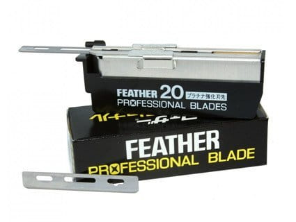 Cuchilla de afeitar Blade Feather x 20 uni