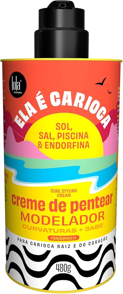 Crema de Peinar Ela É carioca curly girl Lola Cosmetics