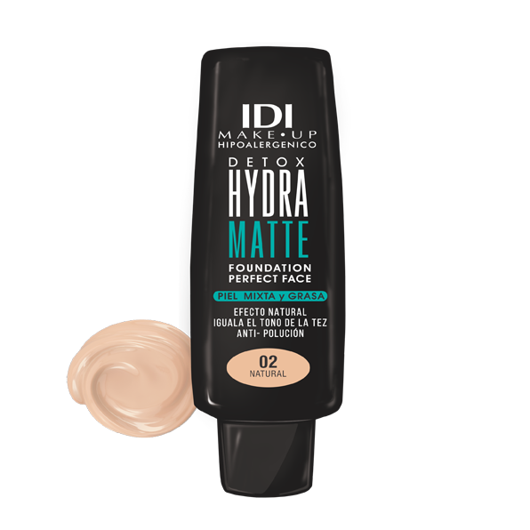 Base de Maquillaje Efecto Matte Natural/02 Idi Makeup