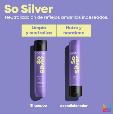 Acondicionador So Silver 300ml Matrix Total Results