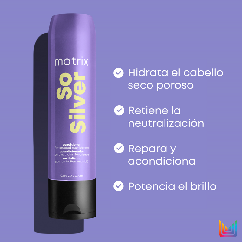 Acondicionador So Silver 300ml Matrix Total Results