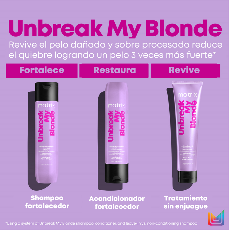 Acondicionador Unbreak My Blonde 300ml Matrix Total Results