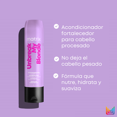 Acondicionador Unbreak My Blonde 300ml Matrix Total Results