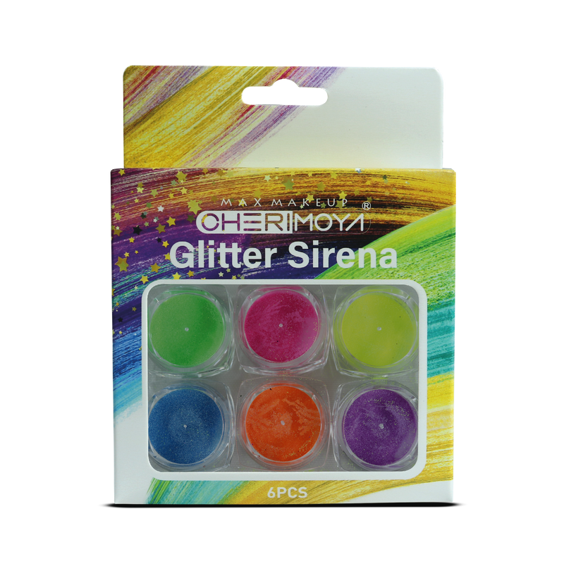 Glitter Sirena x 6u -17 Cherimoya