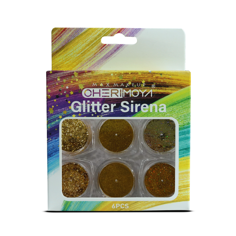 Glitter Sirena x 6u -32 Cherimoya