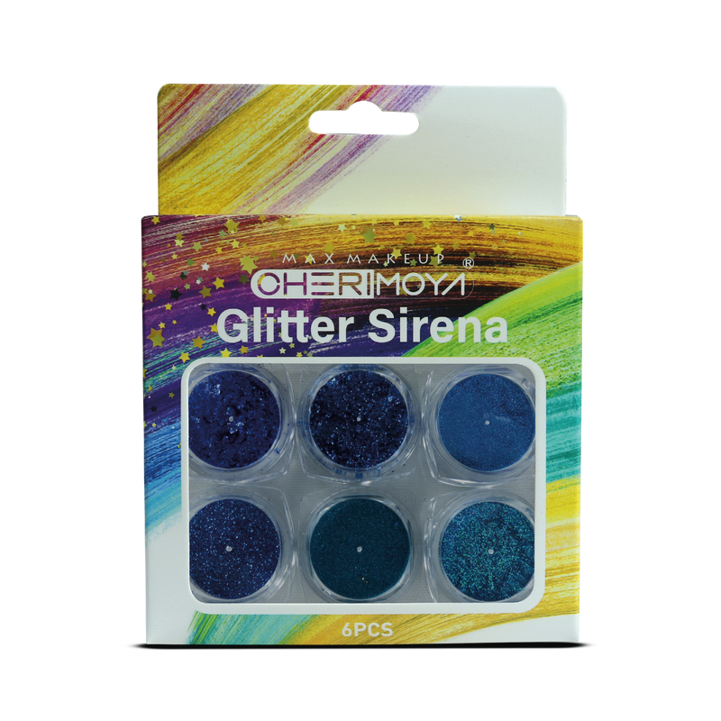 Glitter Sirena x 6u -36 Cherimoya
