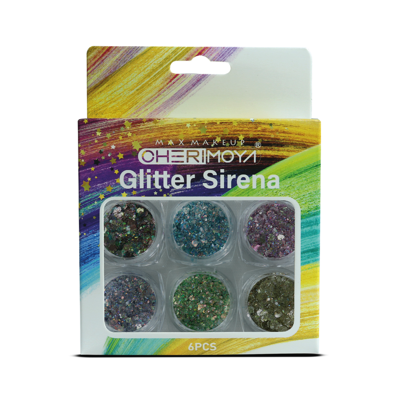Glitter Sirena x 6u -45 Cherimoya