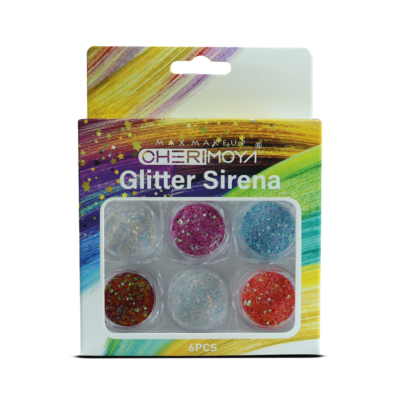 Glitter Sirena x 6u -57 Cherimoya