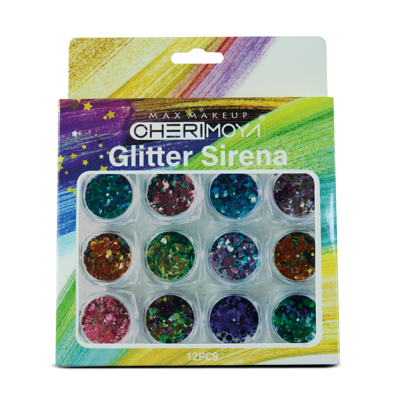 Glitter Sirena x 12u -30 Cherimoya