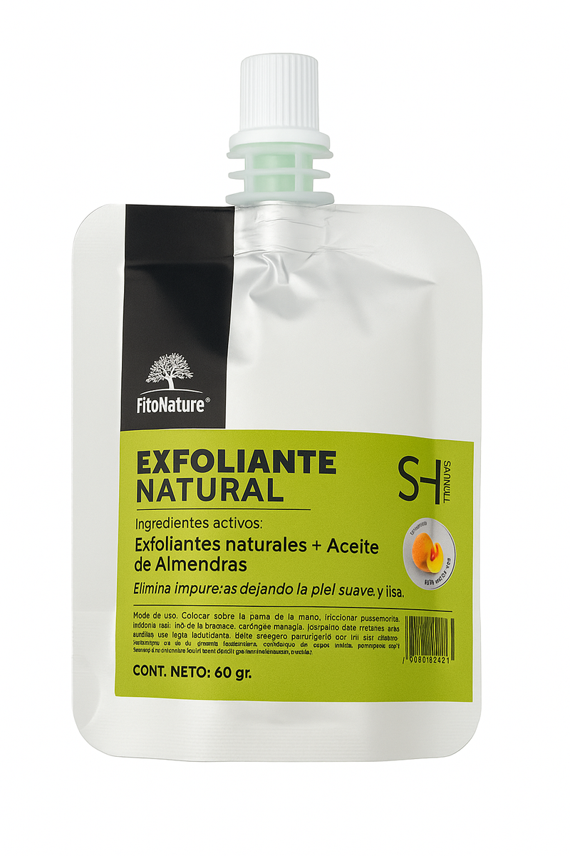 Exfoliante Natural Para manos  Naranja y Durazno