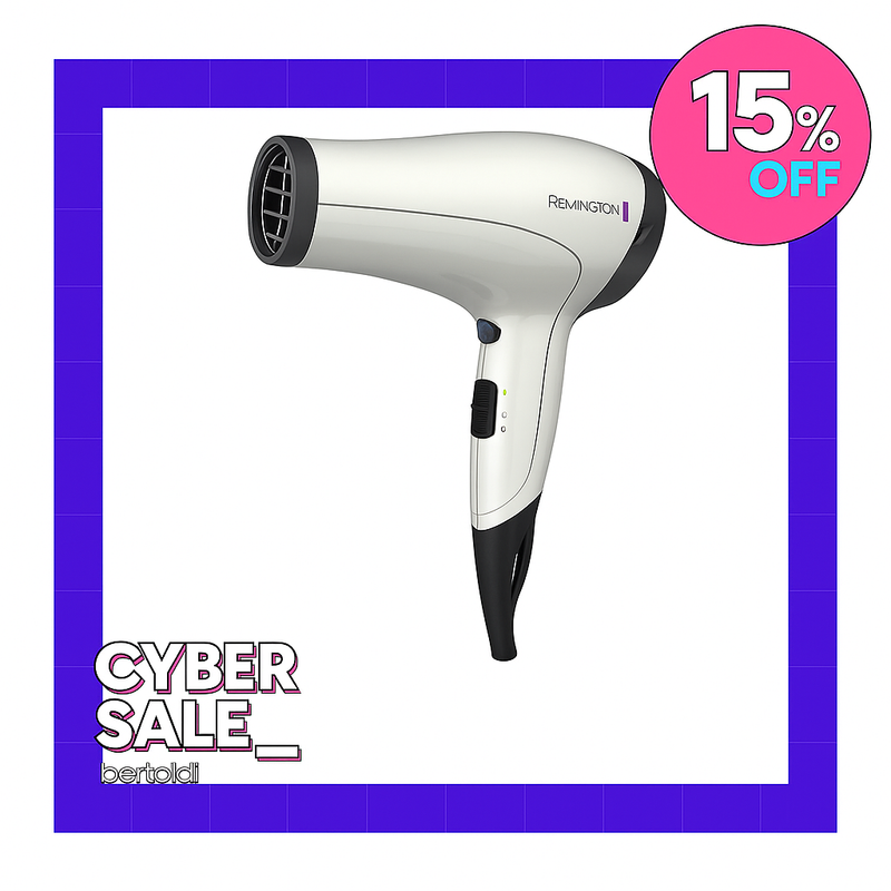 Secador Iones Cerámica 2000W Remington D3015