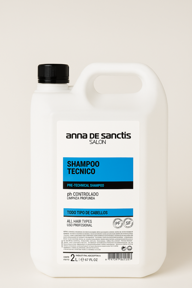 Shampoo Técnico Neutro Anna de Sanctis 2Lt