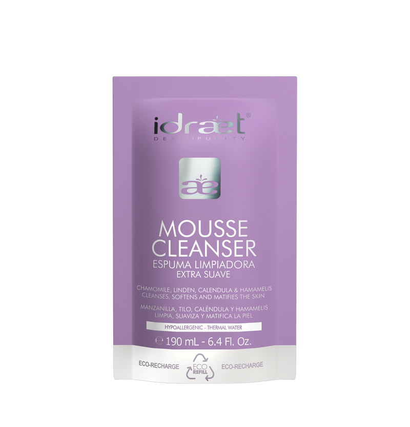 Mousse Limpiador Refill Ecopack Idraet 190ml