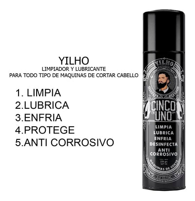 Limpiador y Lubricante 5 en 1 Yilho x 440 ml.