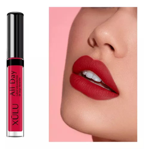 Labial Larga Duracion Intransferible All Day Rojo N°1