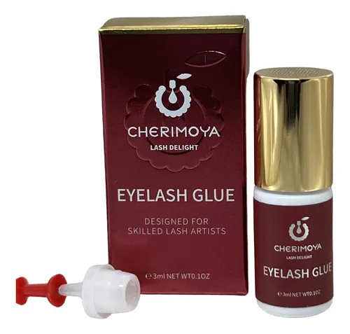Adhesivo Para Extension De Pestaña 3ml Long Glue Rojo Cheri