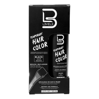 Tinte Para Barba Temporary Hair Black X125 ml