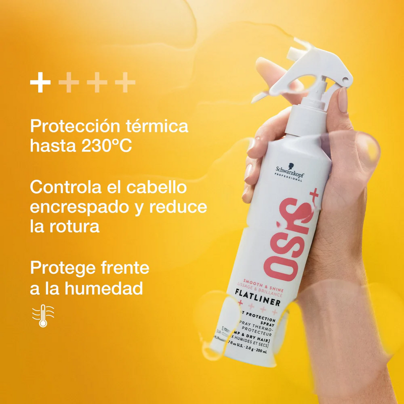 Osis+ Protector Térmico Flatliner Schwarzkopf