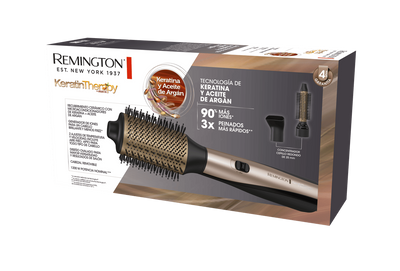 Cepillo Y Multiestilizador Remington Keratin Therapy As8821