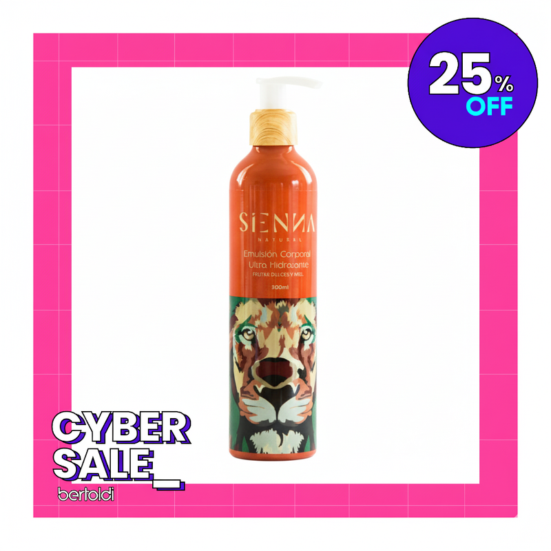 Emulsión Corporal Ultra Hidratante Sienna x 300ml