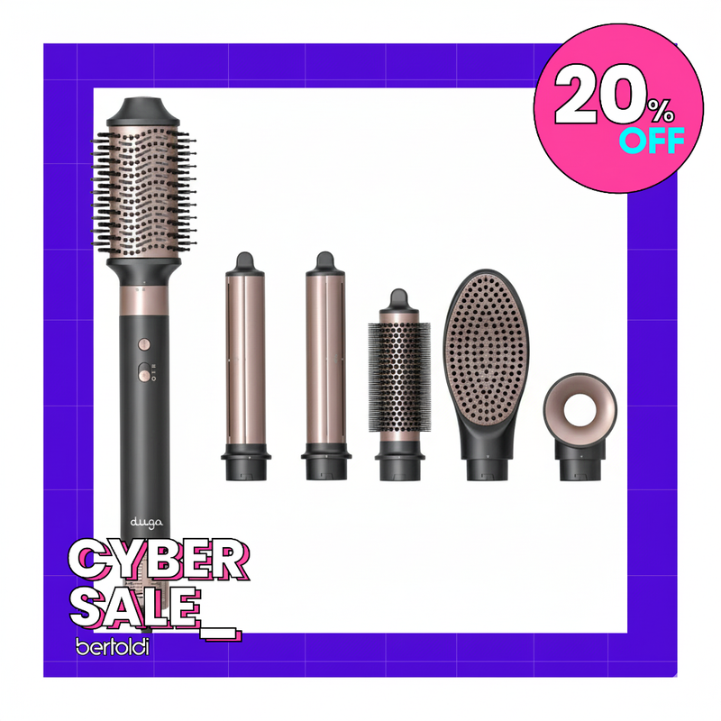 Cepillo voluminizador Duga Brush Ionic x 6 Cabezales