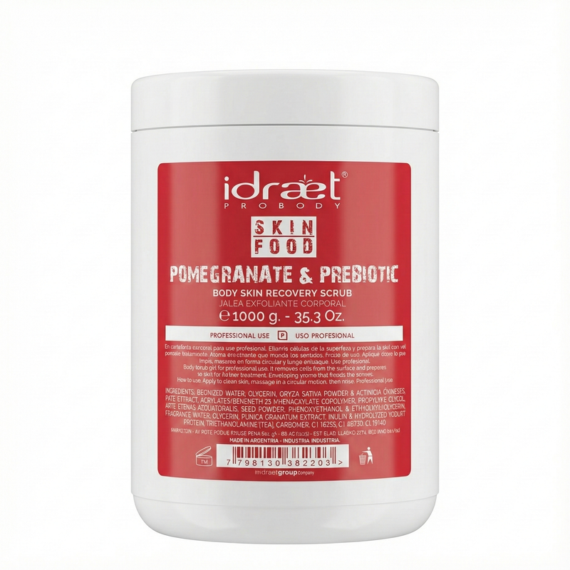 Skin Food Pomegranate & Prebiotic Gel Exfoliante Idraet 1kg
