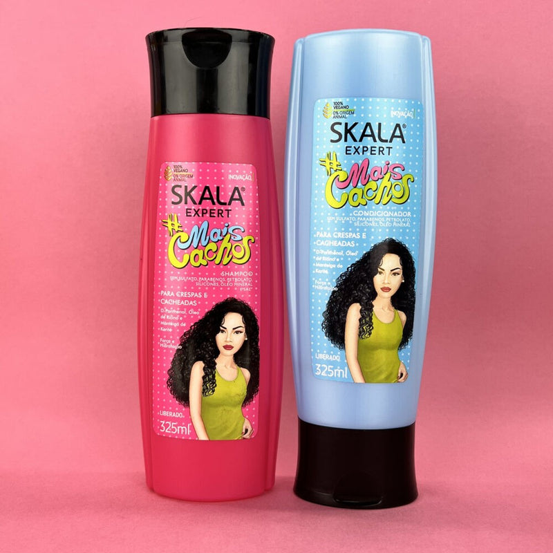Kit Shampoo + Acondicionador Skala Mais Cachos