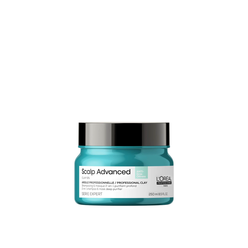 Mascarilla Scalp Advanced: Arcilla purificadora 2 en 1 Loreal