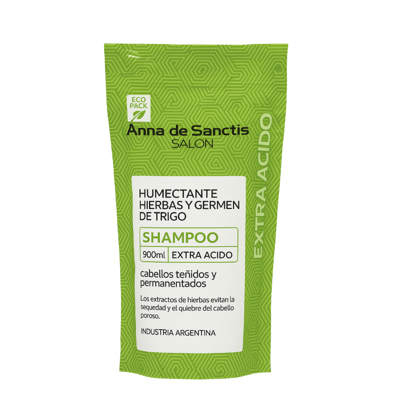 Shampoo Extra Acido Anna De Sanctis Sachet 900ml.