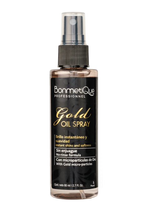 Oil Spray Bonmetique Gold x 80 ml.
