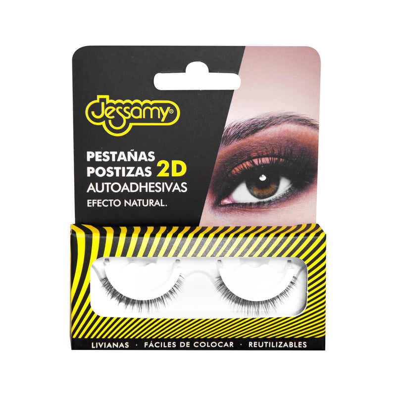 Pestañas Postizas 2D Autoadhesivas P22802 Jessamy