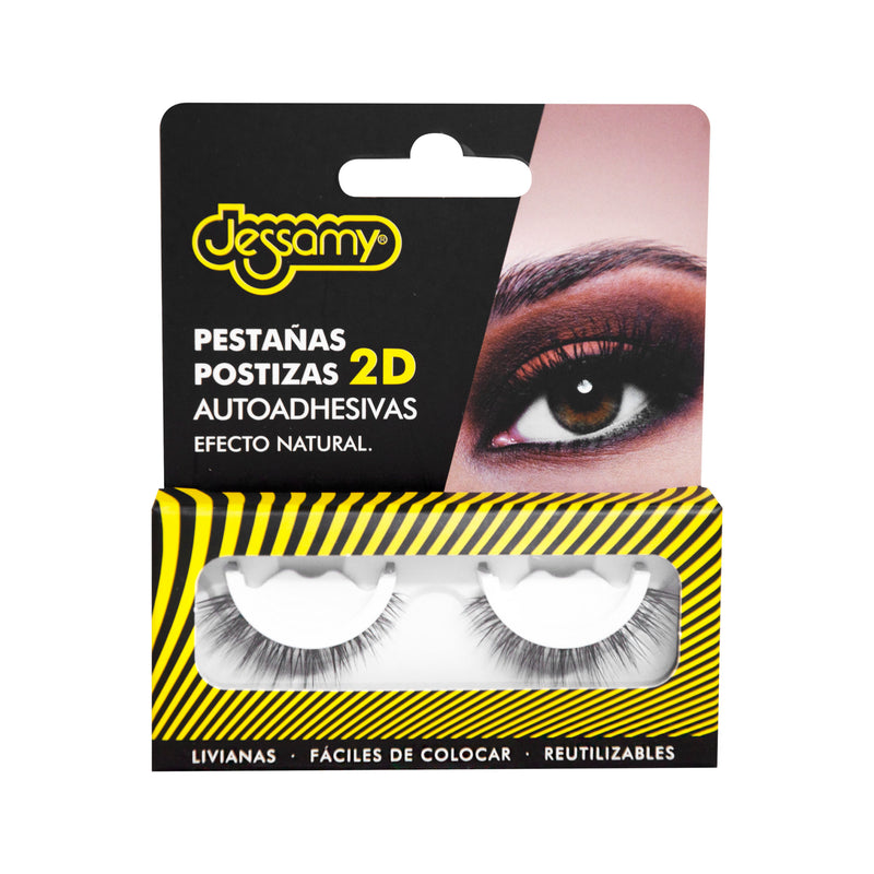 Pestañas Postizas 2D Autoadhesivas P22803 Jessamy