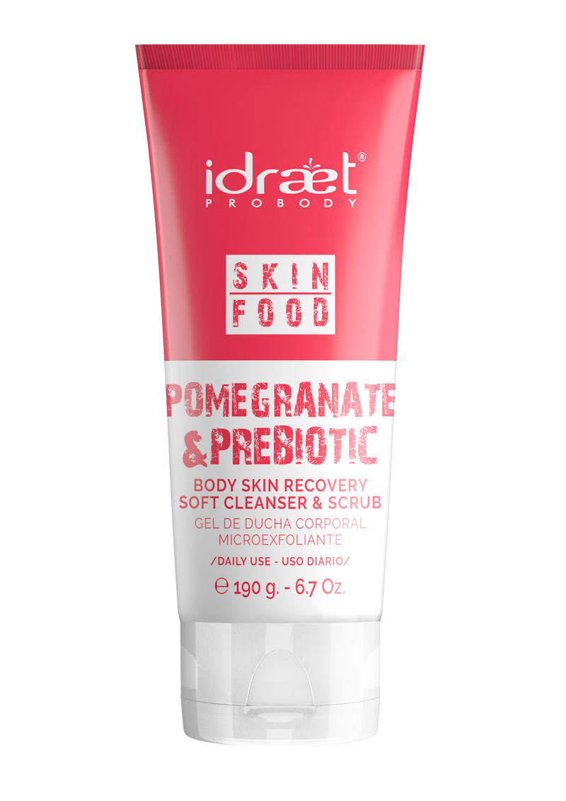 Gel de Ducha Pomegranate & Prebiotic Idraet 190g