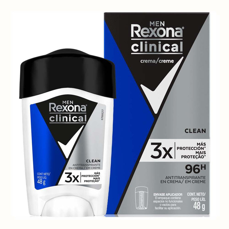 Rexona Clinical Crema Clean 48 g