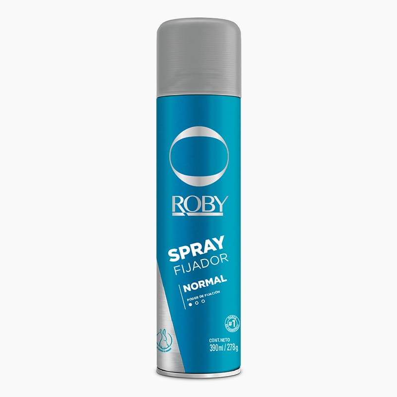 Spray Fijador Normal Roby 390ml