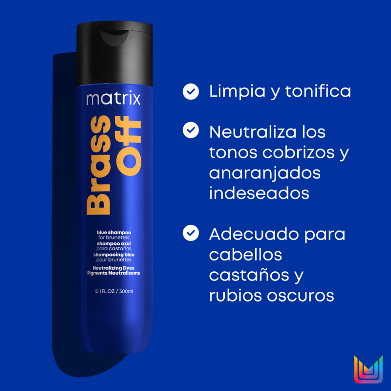 Shampoo Brass Off 300ml Matrix Total Results