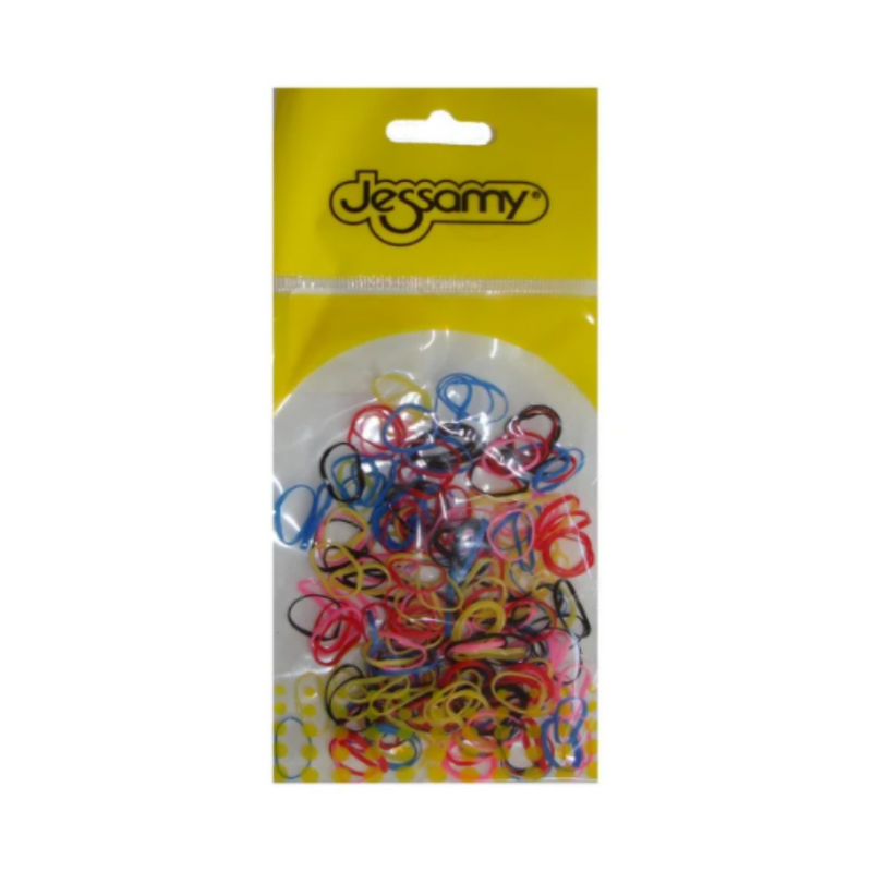 Banditas para trencitas x 250 unidades Colores