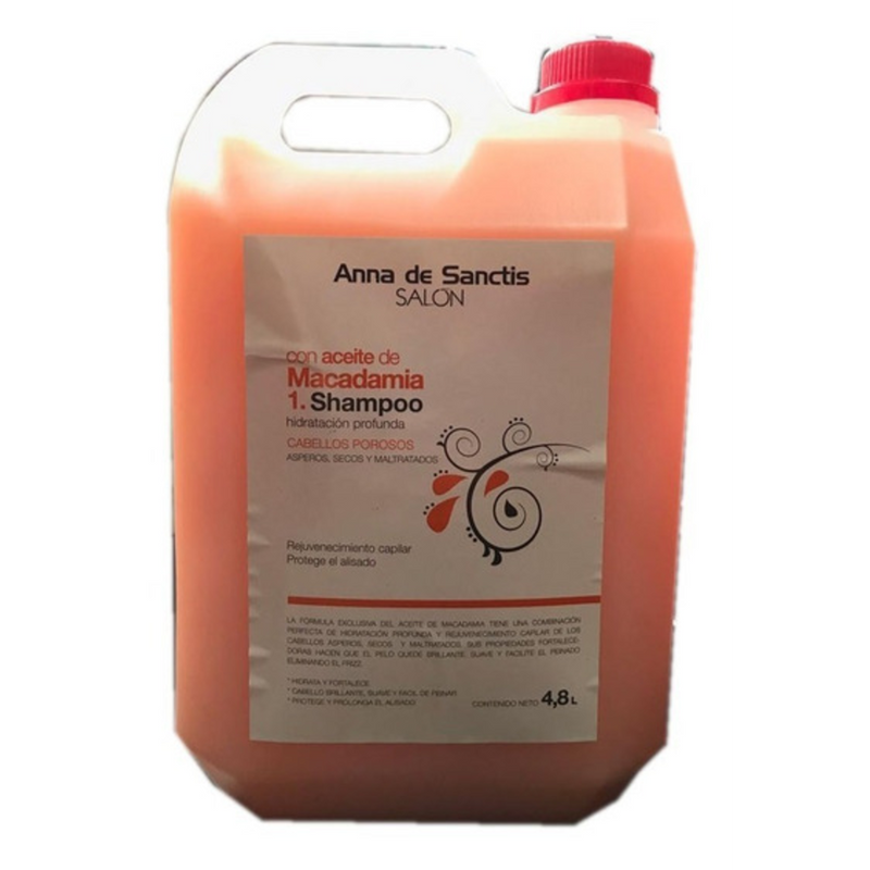 Shampoo de Macadamia Anna de Sanctis 5Lt