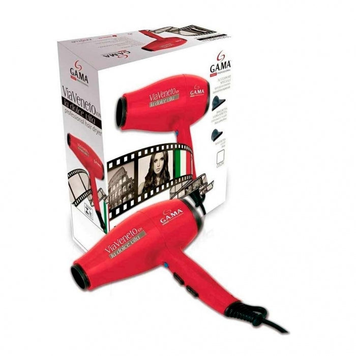 Secador Via Veneto Rojo Gama 2200W