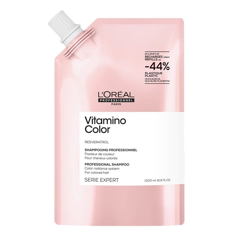 Recarga Shampoo Vitamino Color Loreal 1L